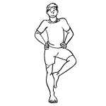 Tree Stretch Exercise for a torn ACL